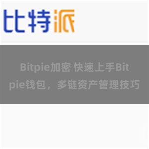 Bitpie加密 快速上手Bitpie钱包，多链资产管理技巧