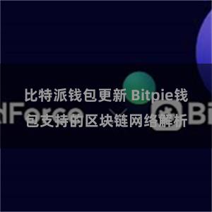 比特派钱包更新 Bitpie钱包支持的区块链网络解析