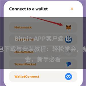 Bitpie APP客户端 比特派钱包下载与安装教程：轻松学会，新手必看