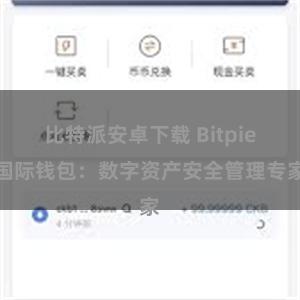 比特派安卓下载 Bitpie国际钱包：数字资产安全管理专家