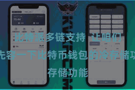 比特派多链支持  让咱们来先容一下比特币钱包的冷存储功能